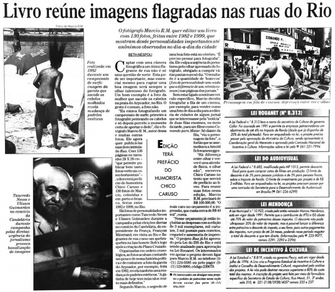 Jornal O Estado de São Paulo projeto Rua